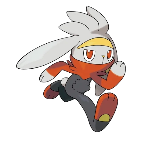 불꽃 타입 포켓몬 래비풋의 이미지