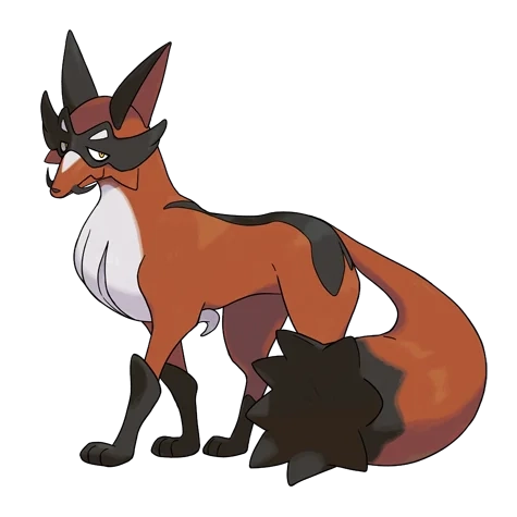 악 타입 포켓몬 폭슬라이의 이미지