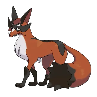 악 타입 포켓몬 폭슬라이의 이미지