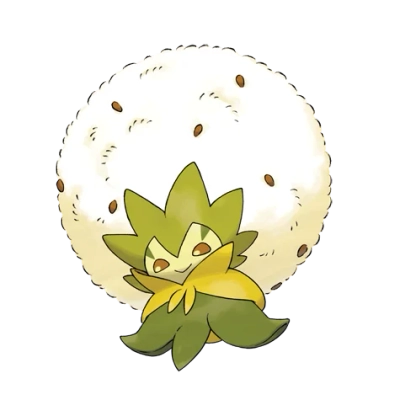 풀 타입 포켓몬 백솜모카의 이미지