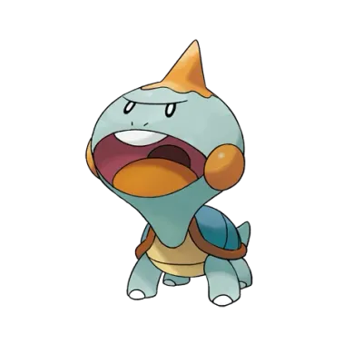 물 타입 포켓몬 깨물부기의 이미지