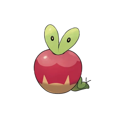 풀/드래곤 타입 포켓몬 과사삭벌레의 이미지