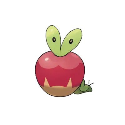 풀/드래곤 타입 포켓몬 과사삭벌레의 이미지