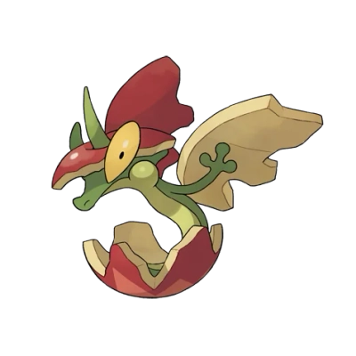 풀/드래곤 타입 포켓몬 애프룡의 이미지