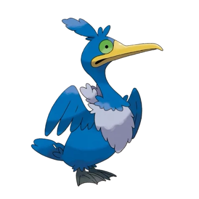 비행/물 타입 포켓몬 윽우지의 이미지