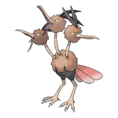 노말/비행 타입 포켓몬 두트리오의 이미지