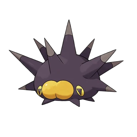 전기 타입 포켓몬 찌르성게의 이미지