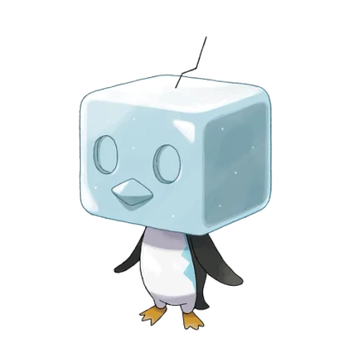 얼음 타입 포켓몬 빙큐보의 이미지