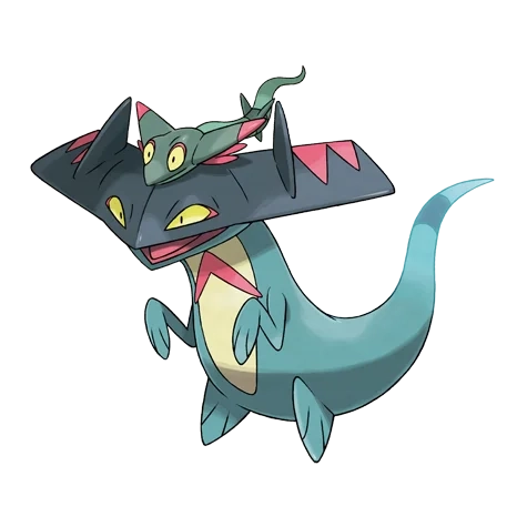 드래곤/고스트 타입 포켓몬 드래런치의 이미지