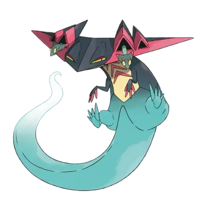 드래곤/고스트 타입 포켓몬 드래펄트의 이미지