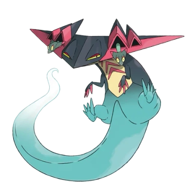 드래곤/고스트 타입 포켓몬 드래펄트의 이미지