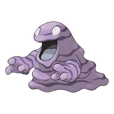 독 타입 포켓몬 질퍽이의 이미지