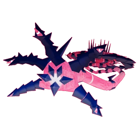 독/드래곤 타입 포켓몬 무한다이노의 이미지