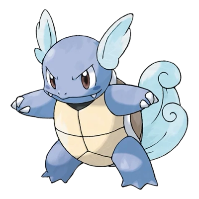 물 타입 포켓몬 어니부기의 이미지