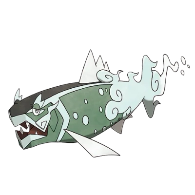 물/고스트 타입 포켓몬 대쓰여너의 이미지