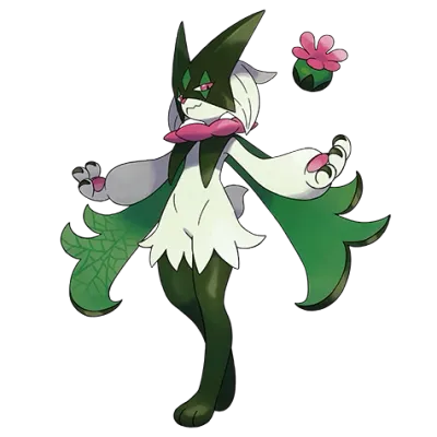 풀/악 타입 포켓몬 마스카나의 이미지