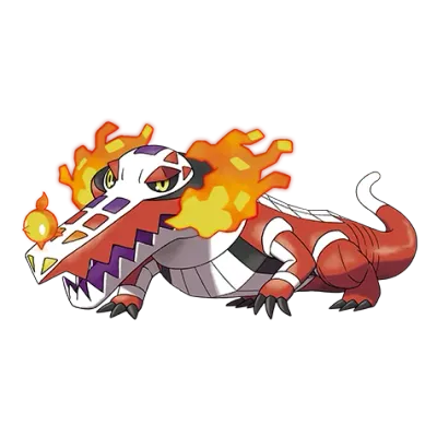 불꽃/고스트 타입 포켓몬 라우드본의 이미지