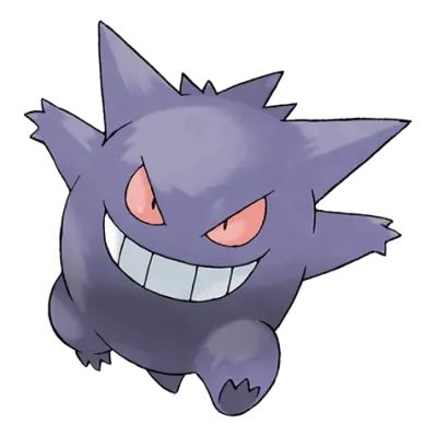 고스트/독 타입 포켓몬 팬텀의 이미지