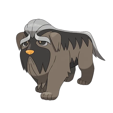 악 타입 포켓몬 마피티프의 이미지