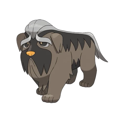 악 타입 포켓몬 마피티프의 이미지