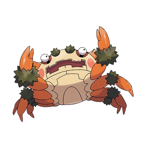 바위 타입 포켓몬 절벼게의 이미지