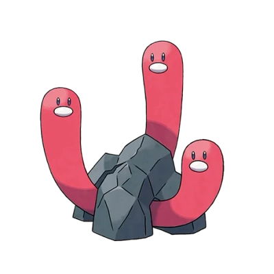 물 타입 포켓몬 바닥트리오의 이미지