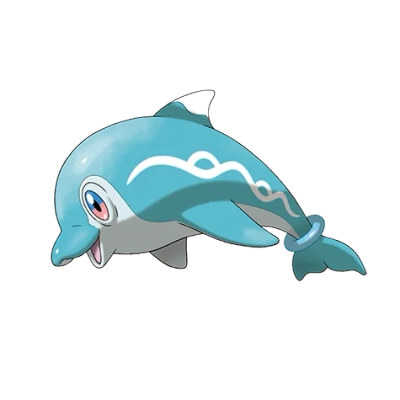 물 타입 포켓몬 맨돌핀의 이미지