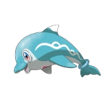 pokemon_id_964 돌핀맨 돌핀맨_나이브폼