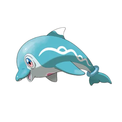 물 타입 포켓몬 돌핀맨의 이미지