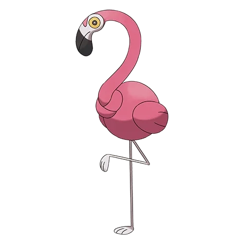 비행/격투 타입 포켓몬 꼬이밍고의 이미지