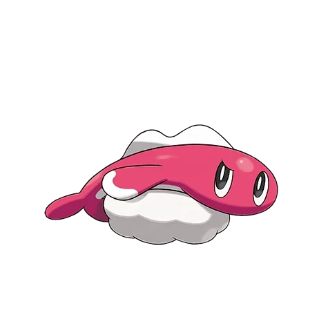 드래곤/물 타입 포켓몬 싸리용의 이미지