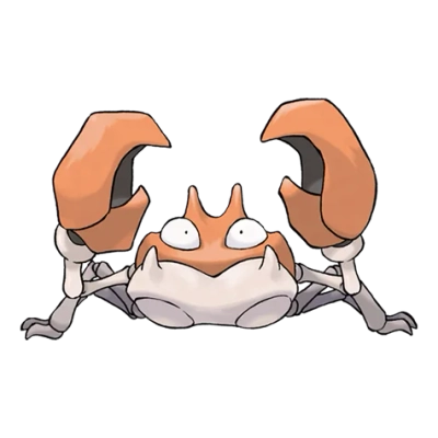 물 타입 포켓몬 크랩의 이미지