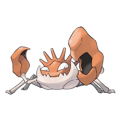 물 타입 포켓몬 킹크랩의 이미지