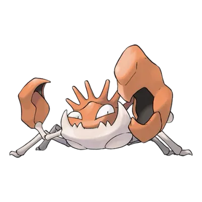 물 타입 포켓몬 킹크랩의 이미지