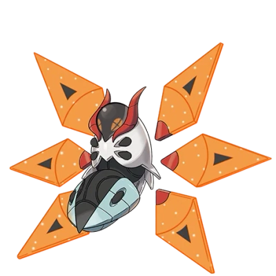 불꽃/독 타입 포켓몬 무쇠독나방의 이미지