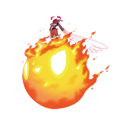 불꽃 타입 포켓몬 거다이맥스 에이스번 거다이맥스의 이미지