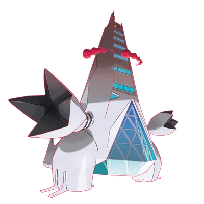 강철/드래곤 타입 포켓몬 거다이맥스 두랄루돈 거다이맥스의 이미지