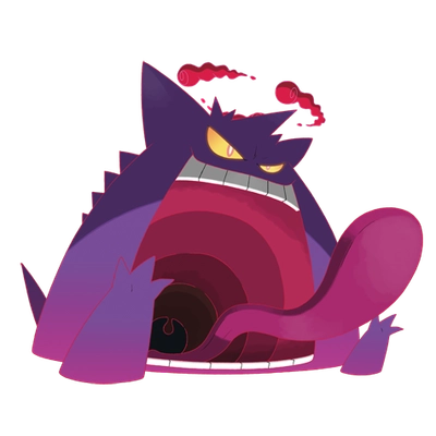 고스트/독 타입 포켓몬 거다이맥스 팬텀 거다이맥스의 이미지