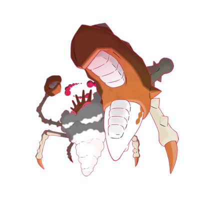 물 타입 포켓몬 거다이맥스 킹크랩 거다이맥스의 이미지