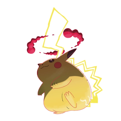 전기 타입 포켓몬 거다이맥스 피카츄 거다이맥스의 이미지