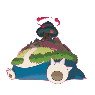 노말 타입 포켓몬 거다이맥스 잠만보 거다이맥스의 이미지