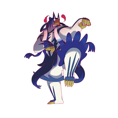 격투/악 타입 포켓몬 거다이맥스 우라오스 거다이맥스의 이미지