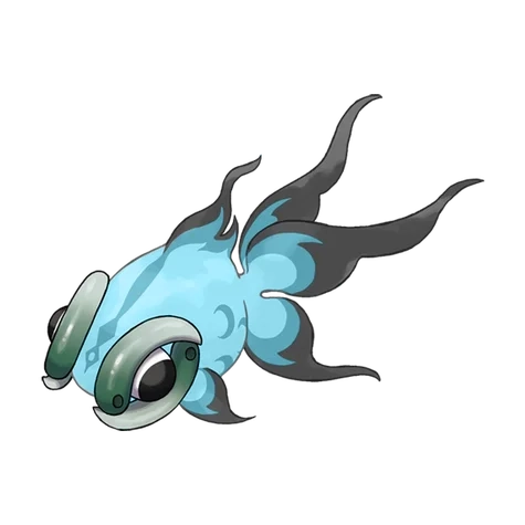 악/불꽃 타입 포켓몬 위유이 이로치의 이미지