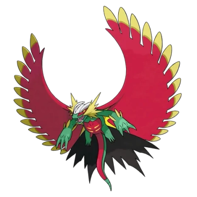 드래곤/악 타입 포켓몬 고동치는달 이로치의 이미지