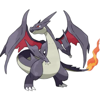 불꽃/비행 타입 포켓몬 메가리자몽Y 이로치의 이미지
