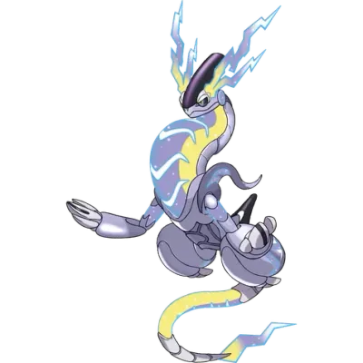 전기/드래곤 타입 포켓몬 미라이돈 이로치의 이미지