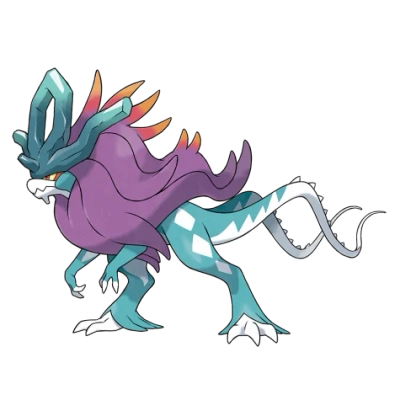 물/드래곤 타입 포켓몬 굽이치는물결 이로치의 이미지