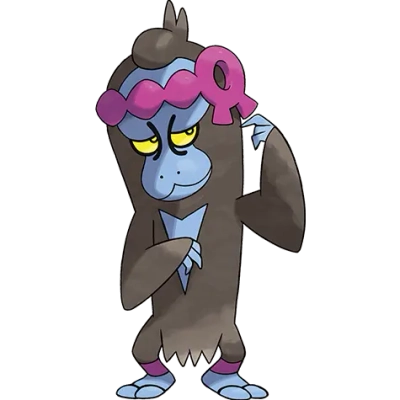 독/에스퍼 타입 포켓몬 이야후 이로치의 이미지