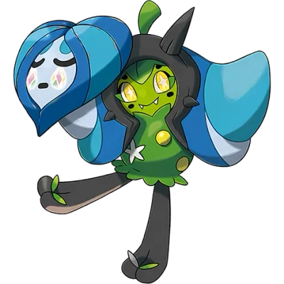 풀 타입 포켓몬 오거폰 이로치의 이미지