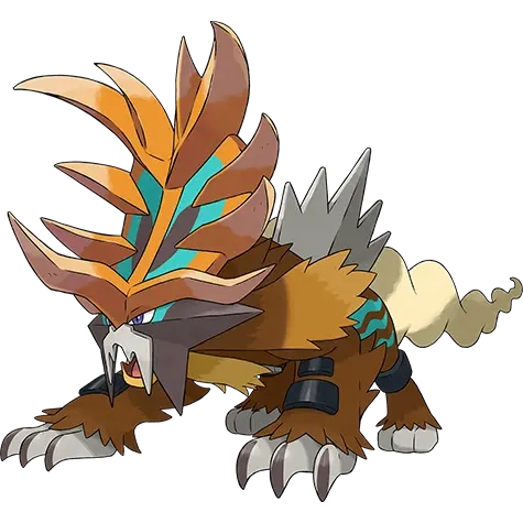 불꽃/드래곤 타입 포켓몬 꿰뚫는화염 이로치의 이미지